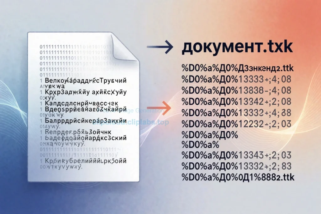 Кодировка файлов, кодировка имен файлов